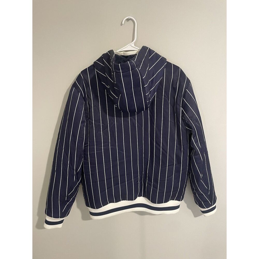 Wilson Chicago‎ Co. Puffer Varsity Pinstripes Jacket Prototype 1/1 Men’s Size L - Picture 5 of 14